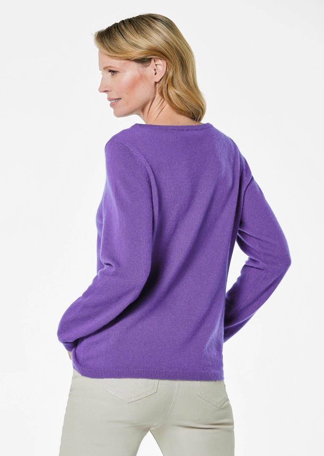 GOLDNER Strickpullover »Kurzgröße Feinstrickshirt mit U-Boot-Ausschnitt« keine/nicht relevant