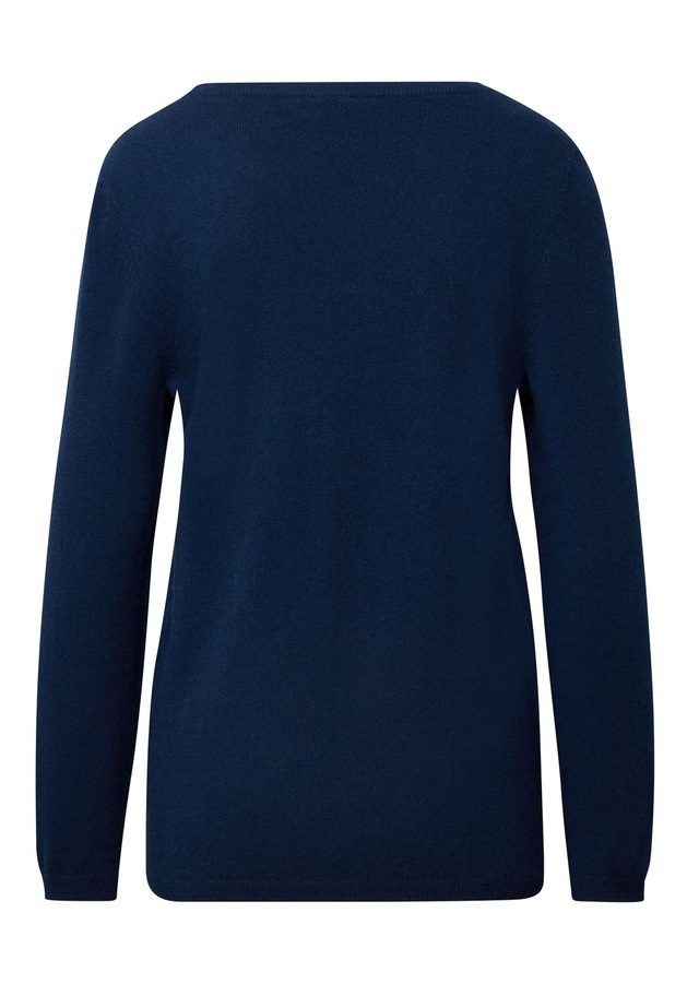 GOLDNER Strickpullover »Kurzgröße Feinstrickshirt mit U-Boot-Ausschnitt« keine/nicht relevant