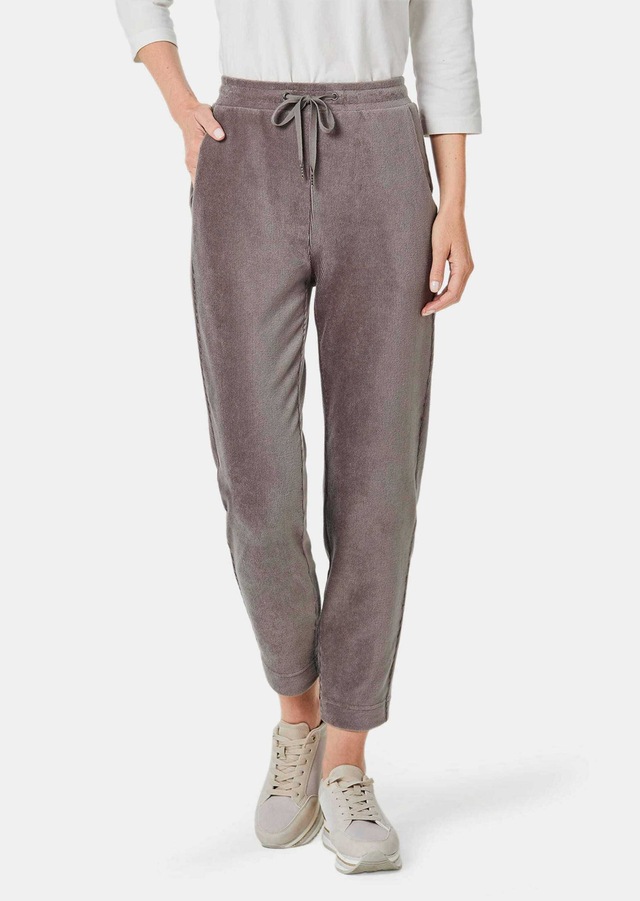 GOLDNER 2-in-1-Hose »Kurzgröße Lässige Casualhose SARA mit Tunnelzug« Gummibund mit Kordelband