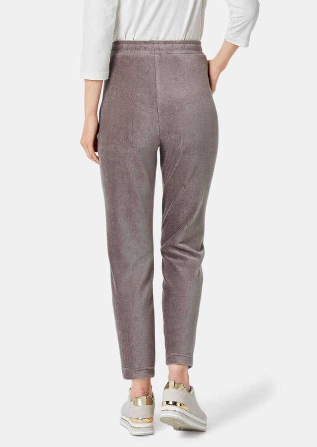 GOLDNER 2-in-1-Hose »Kurzgröße Lässige Casualhose SARA mit Tunnelzug« Gummibund mit Kordelband