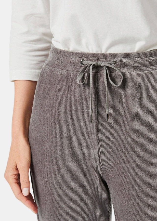 GOLDNER 2-in-1-Hose »Kurzgröße Lässige Casualhose SARA mit Tunnelzug« Gummibund mit Kordelband