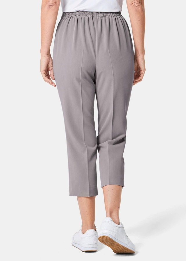 GOLDNER 7/8-Hose »3/4-Professlan-Schlupfhose Martha« mit Ziergürtel und-schließe