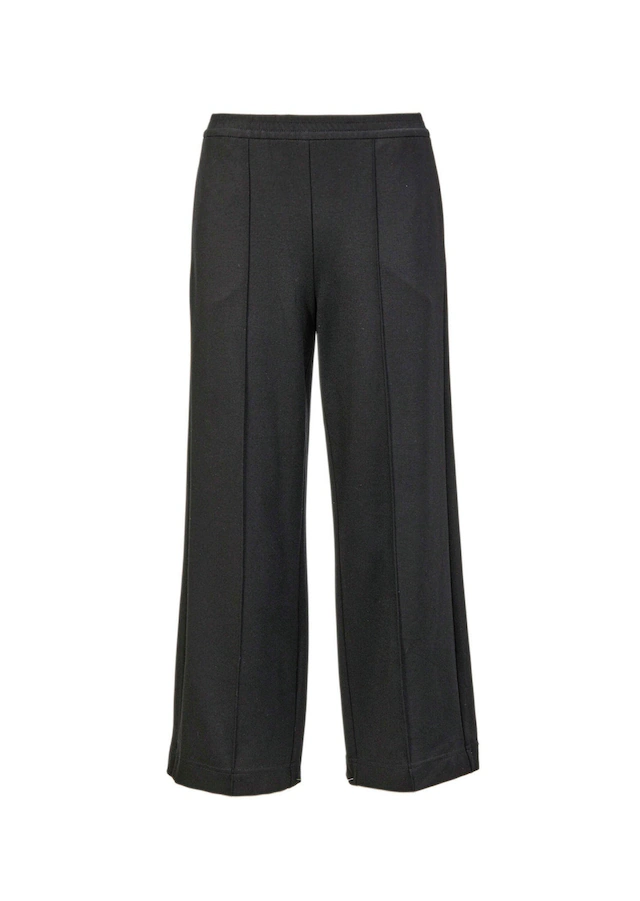 GOLDNER 7/8-Hose »Kurzgröße Verkürzte Jersey-Hose VERA mit Biesen« Ohne