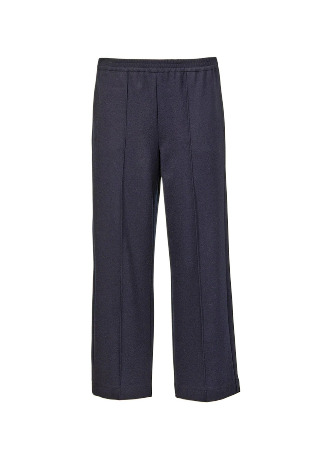 GOLDNER 7/8-Hose »Kurzgröße Verkürzte Jersey-Hose VERA mit Biesen« Ohne