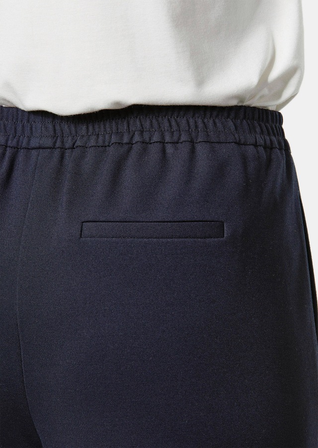 GOLDNER 7/8-Hose »Kurzgröße Verkürzte Jersey-Hose VERA mit Biesen« Ohne