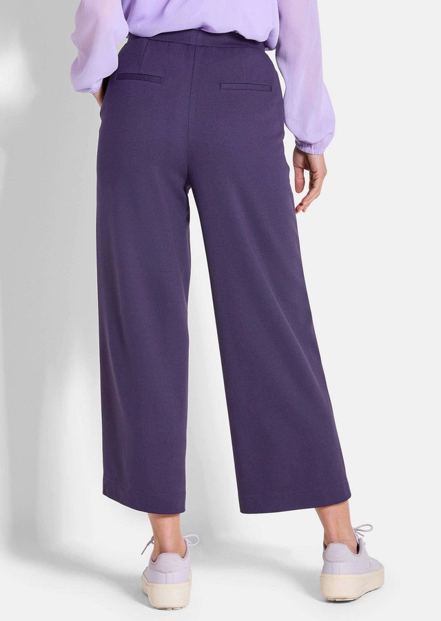 GOLDNER 7/8-Hose »Verkürzte Jersey-Hose VERA mit Biesen« Ohne