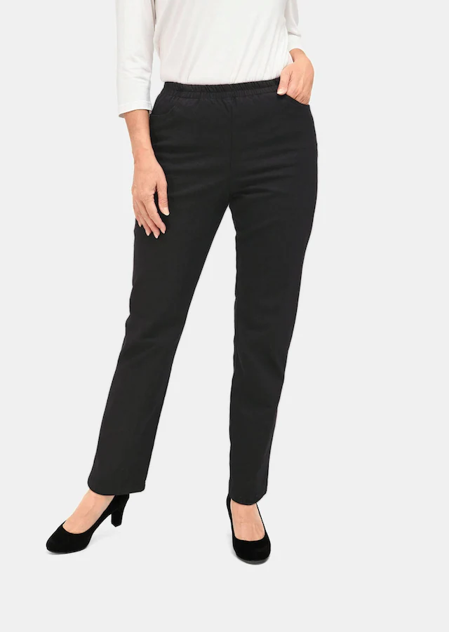 GOLDNER Regular-fit-Jeans »Bequeme Jeansschlupfhose Louisa« Ohne