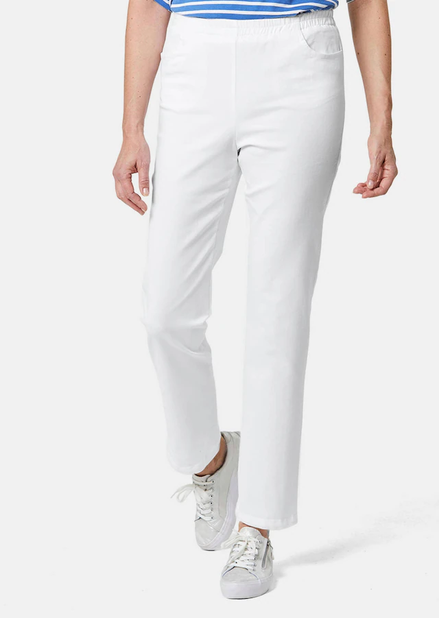 GOLDNER Regular-fit-Jeans »Bequeme Jeansschlupfhose Louisa« Ohne