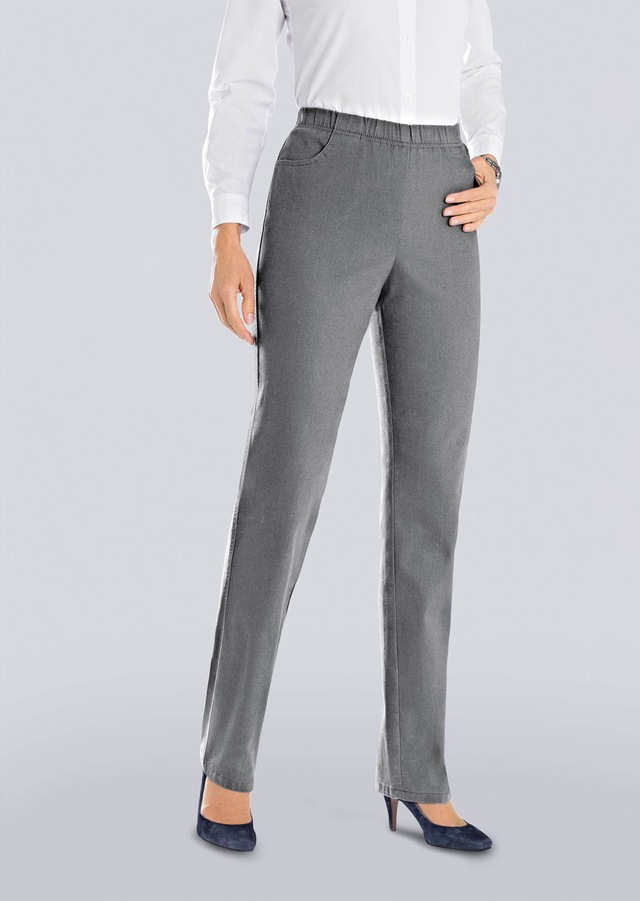 GOLDNER Regular-fit-Jeans »Bequeme Jeansschlupfhose Louisa« Ohne