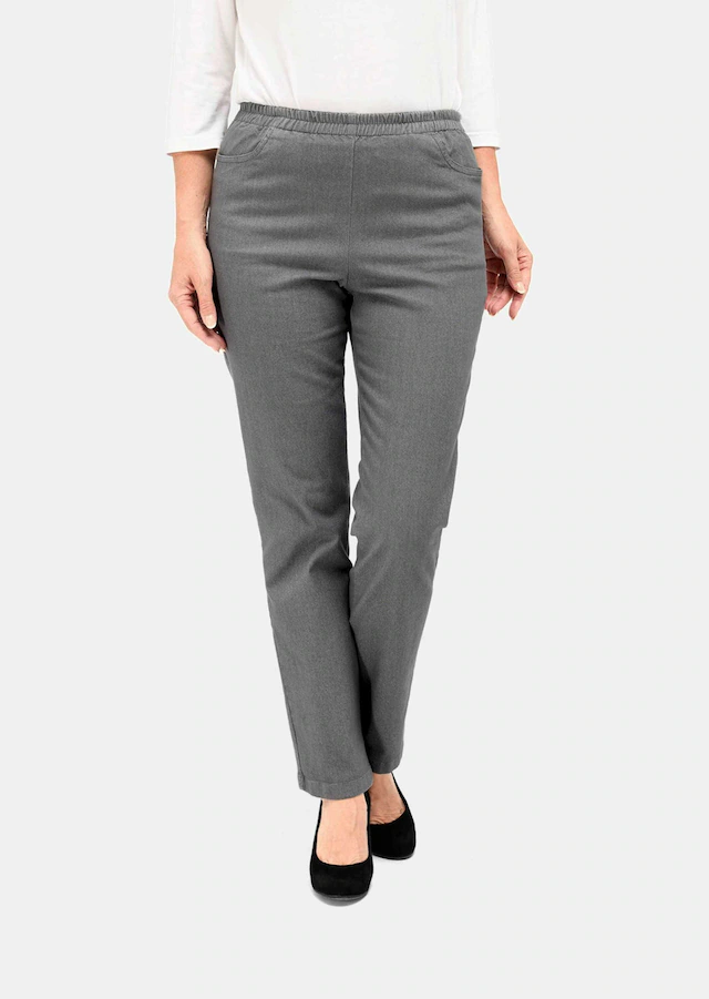 GOLDNER Regular-fit-Jeans »Bequeme Jeansschlupfhose Louisa« Ohne