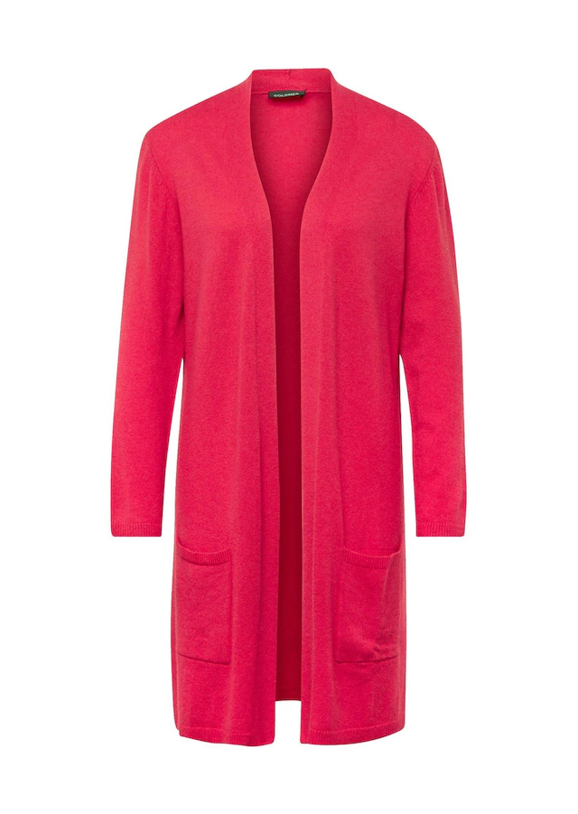 GOLDNER Strickjacke »Kurzgröße Modische Kaschmir-Longstrickjacke« Ohne