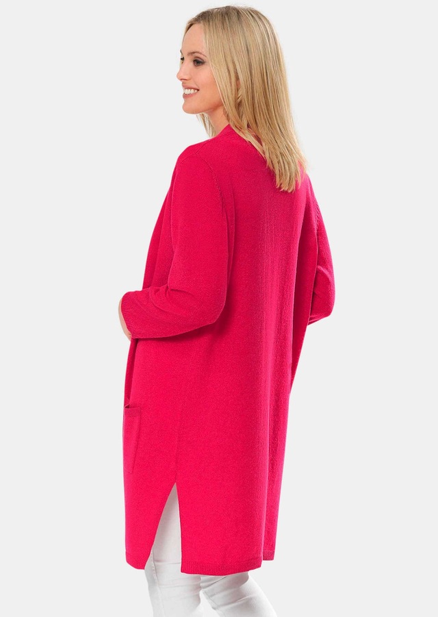 GOLDNER Strickjacke »Kurzgröße Modische Kaschmir-Longstrickjacke« Ohne