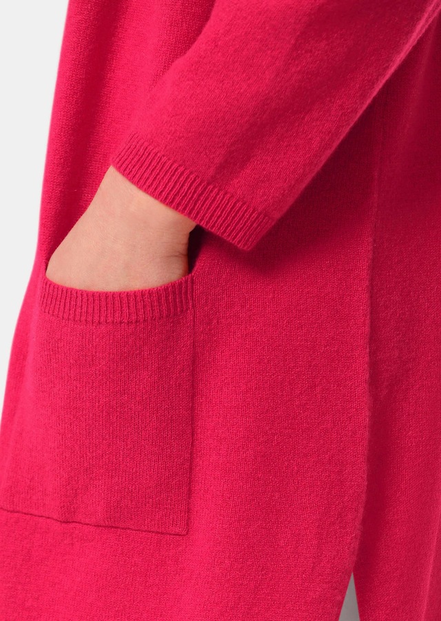 GOLDNER Strickjacke »Kurzgröße Modische Kaschmir-Longstrickjacke« Ohne