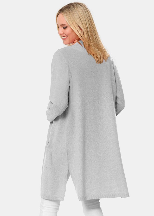 GOLDNER Strickjacke »Kurzgröße Modische Kaschmir-Longstrickjacke« Ohne