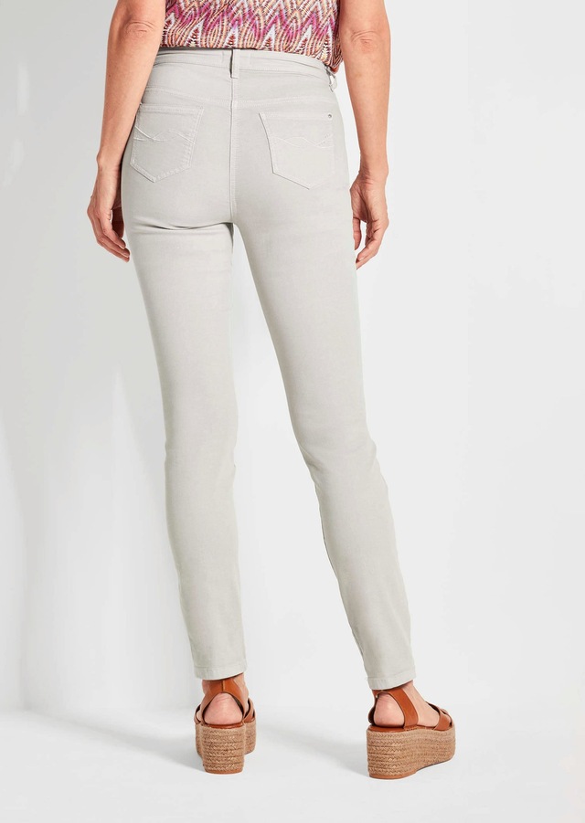 GOLDNER Regular-fit-Jeans »Lange Freizeithose BELLA mit Formbund« Ohne