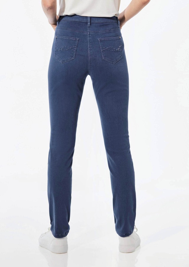 GOLDNER Regular-fit-Jeans »Lange Freizeithose BELLA mit Formbund« Ohne