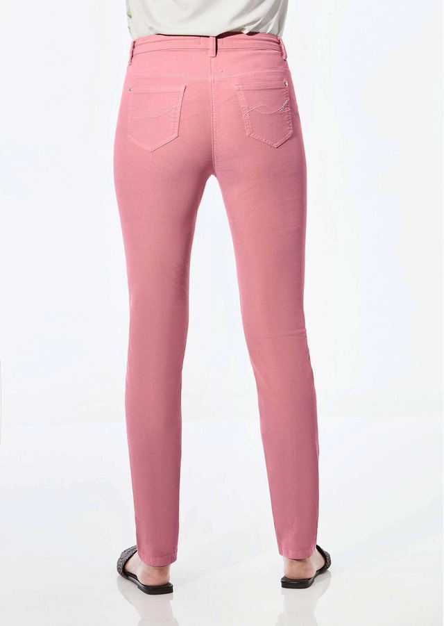 GOLDNER Regular-fit-Jeans »Lange Freizeithose BELLA mit Formbund« Ohne