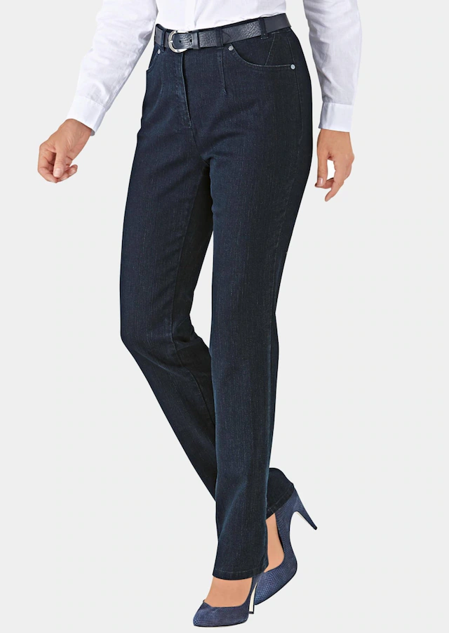 GOLDNER Regular-fit-Jeans »Schlichte Jeanshose ANNA« Ohne