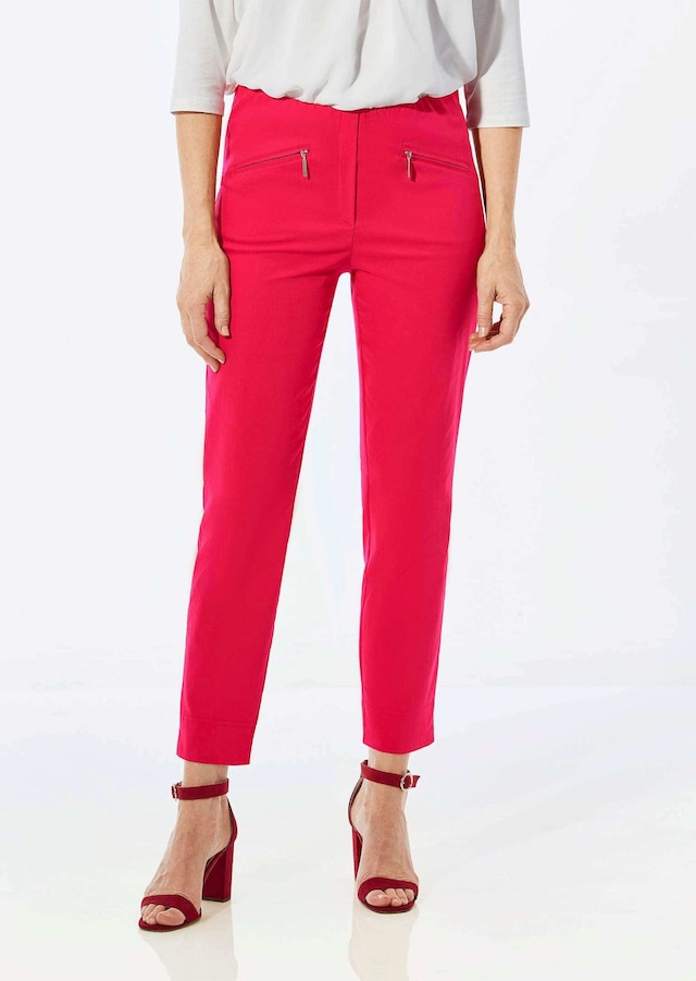 GOLDNER 7/8-Hose »Kurzgröße Stretchhose LOUISA, dehnbar & mit Taschen« Ohne