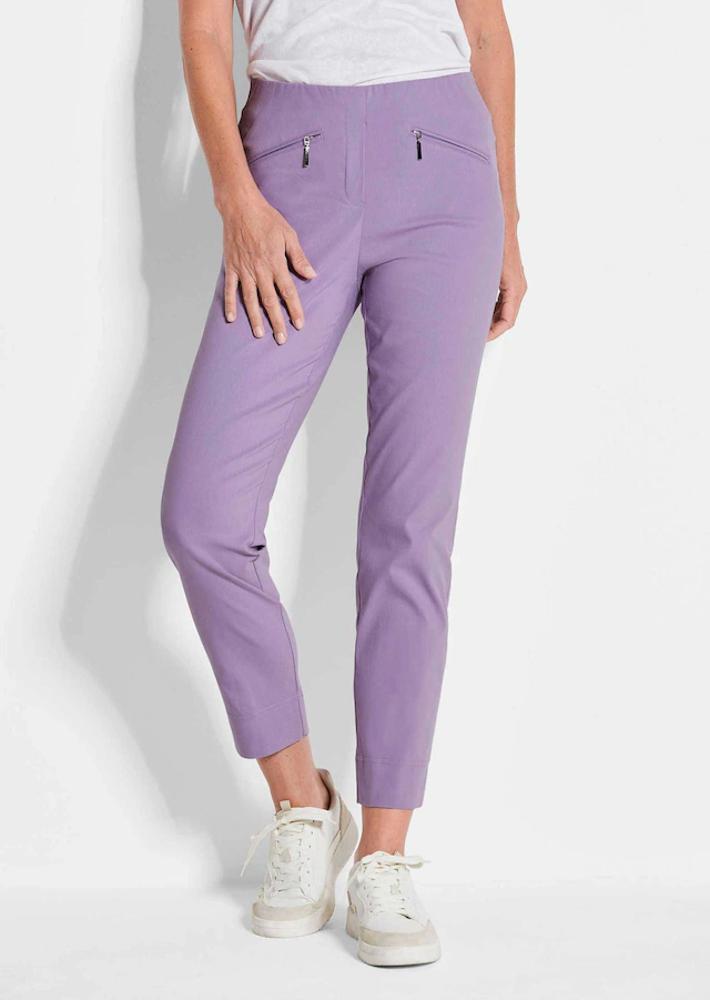 GOLDNER 7/8-Hose »Kurzgröße Stretchhose LOUISA, dehnbar & mit Taschen« Ohne