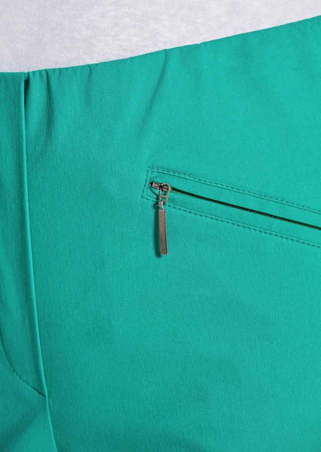 GOLDNER 7/8-Hose »Kurzgröße Stretchhose LOUISA, dehnbar & mit Taschen« Ohne