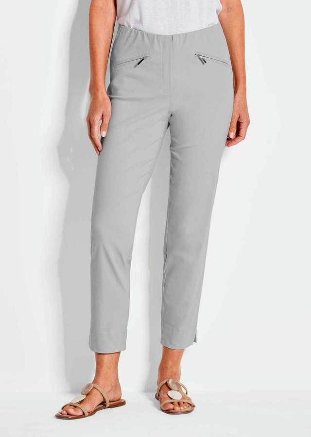 GOLDNER 7/8-Hose »Kurzgröße Stretchhose LOUISA, dehnbar & mit Taschen« Ohne