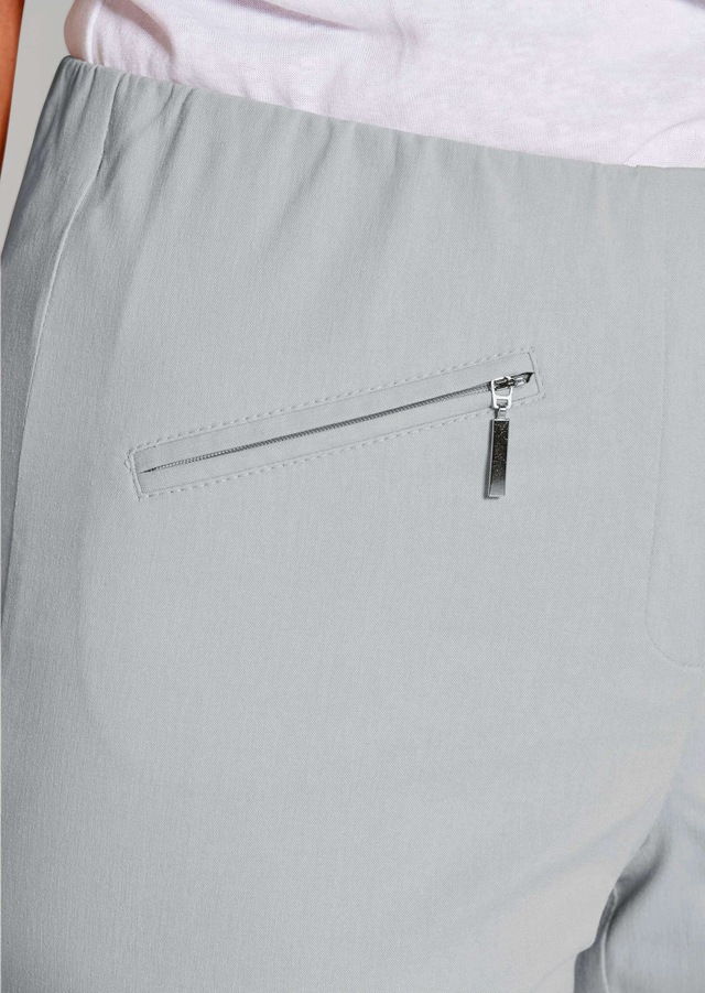 GOLDNER 7/8-Hose »Kurzgröße Stretchhose LOUISA, dehnbar & mit Taschen« Ohne