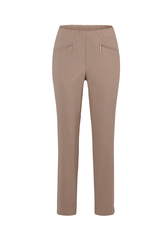 GOLDNER 7/8-Hose »Kurzgröße Stretchhose LOUISA, dehnbar & mit Taschen« Ohne