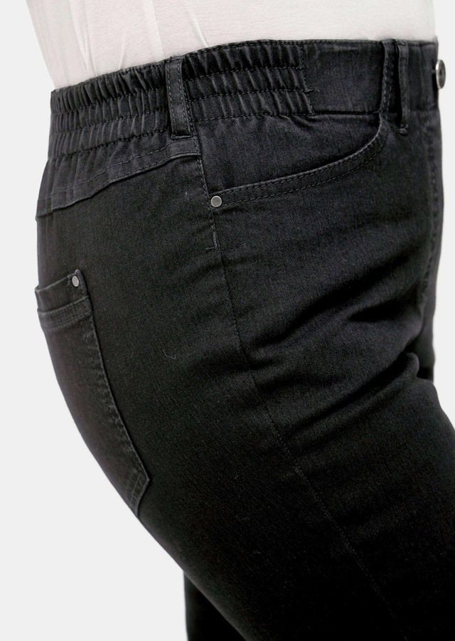 GOLDNER Regular-fit-Jeans »Kurzgröße Klassische Jeansschlupfhose MARTHA« Dehnbar in jede Richtung