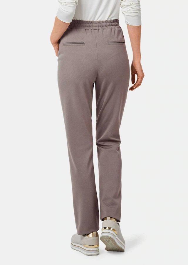 GOLDNER 2-in-1-Hose »Kurzgröße Elegante Joggpants SARA, hoher Bund« Ohne