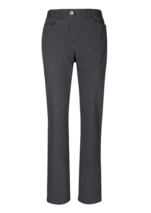 GOLDNER Regular-fit-Jeans »Klassische Jeansschlupfhose MARTHA« Dehnbar in jede Richtung