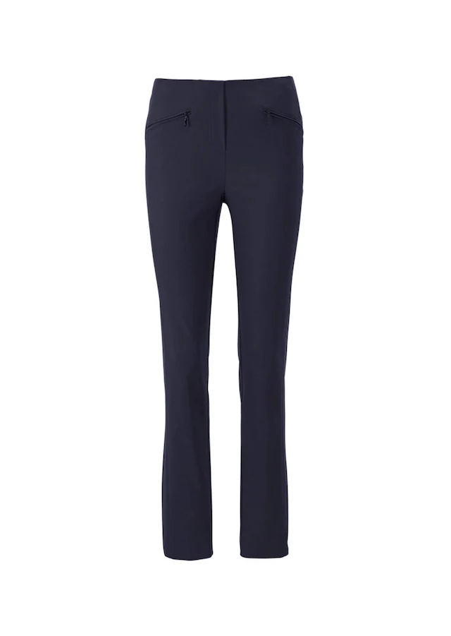 GOLDNER 2-in-1-Hose »Kurzgröße Elegante Stretchhose mit Schlupfbund« Ohne