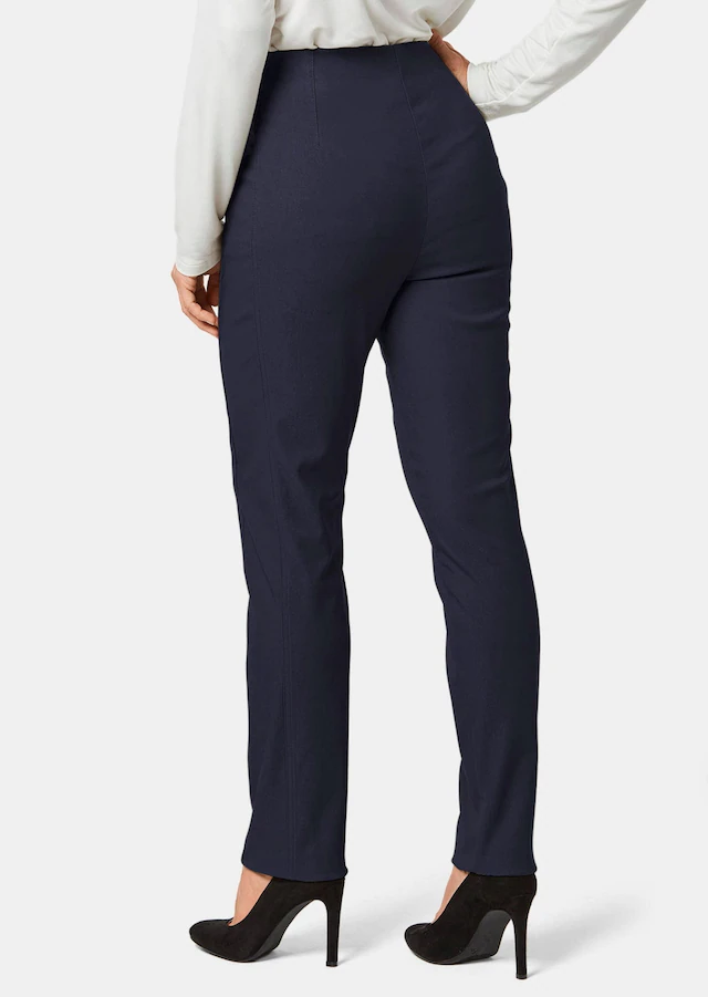 GOLDNER 2-in-1-Hose »Kurzgröße Elegante Stretchhose mit Schlupfbund« Ohne