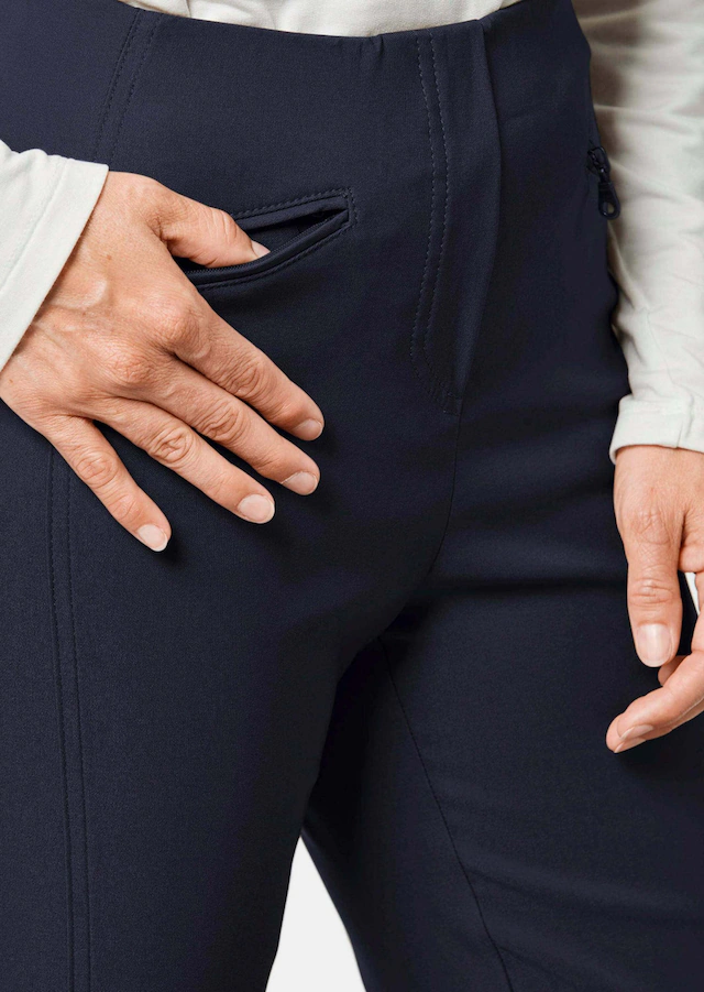 GOLDNER 2-in-1-Hose »Kurzgröße Elegante Stretchhose mit Schlupfbund« Ohne