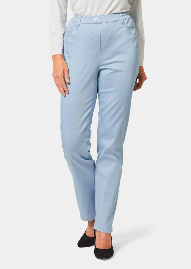 GOLDNER Schlupfhose »Kurzgröße Leichte Baumwollschlupfhose MARTHA« Ohne