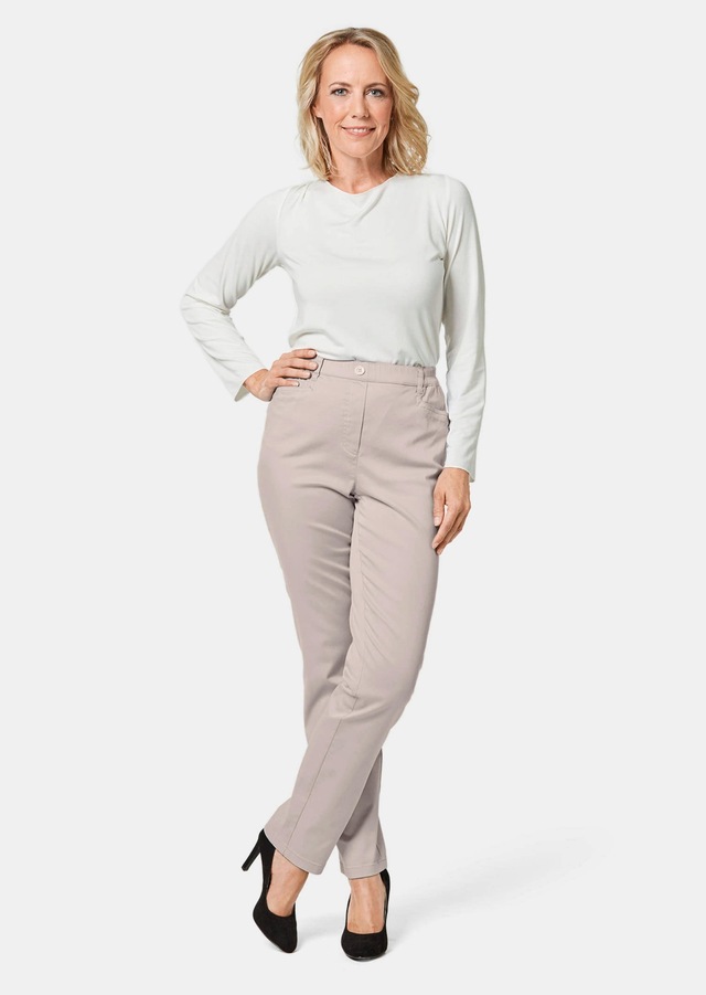 GOLDNER Schlupfhose »Kurzgröße Leichte Baumwollschlupfhose MARTHA« Ohne