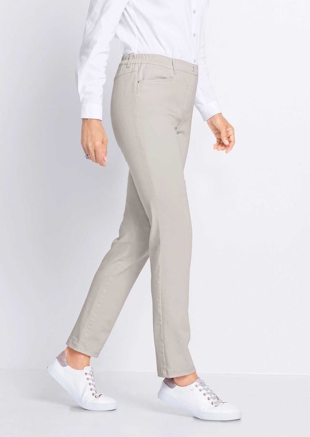 GOLDNER Schlupfhose »Kurzgröße Leichte Baumwollschlupfhose MARTHA« Ohne