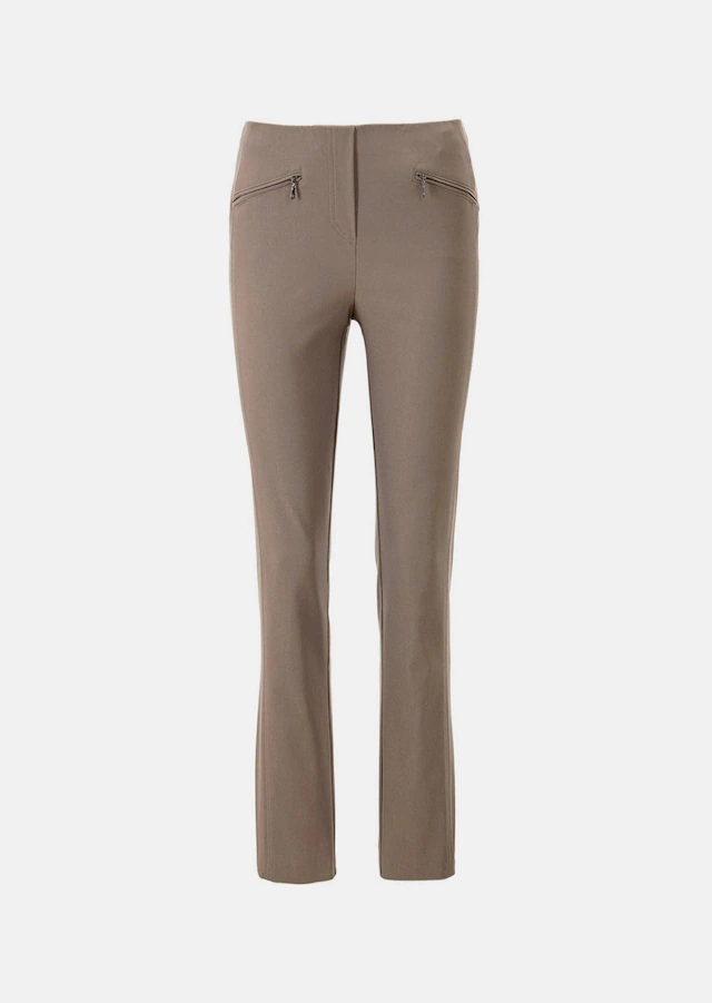 GOLDNER 2-in-1-Hose »Kurzgröße Elegante Stretchhose mit Schlupfbund« Ohne