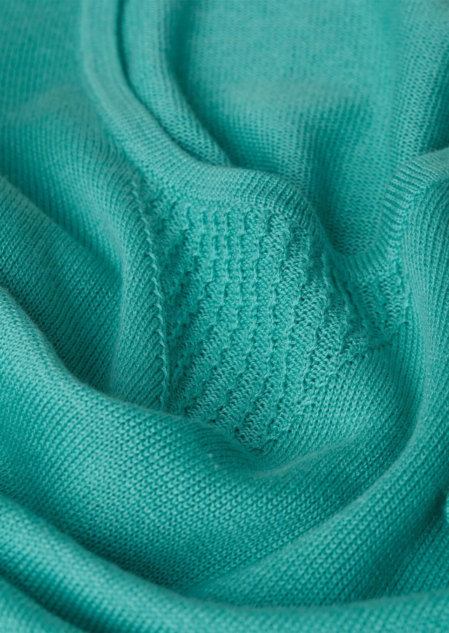 GOLDNER 3/4 Arm-Pullover »Strickpullover mit Ajourmuster« Ohne
