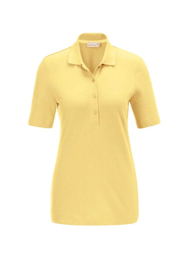 GOLDNER Poloshirt »Kurzgröße Poloshirt in hochwertiger Pikee-Qualität« Ohne