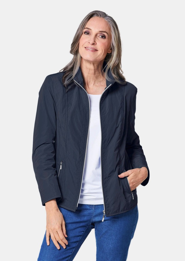 GOLDNER Blouson »Sportive Übergangsjacke mit Stehkragen« Ohne