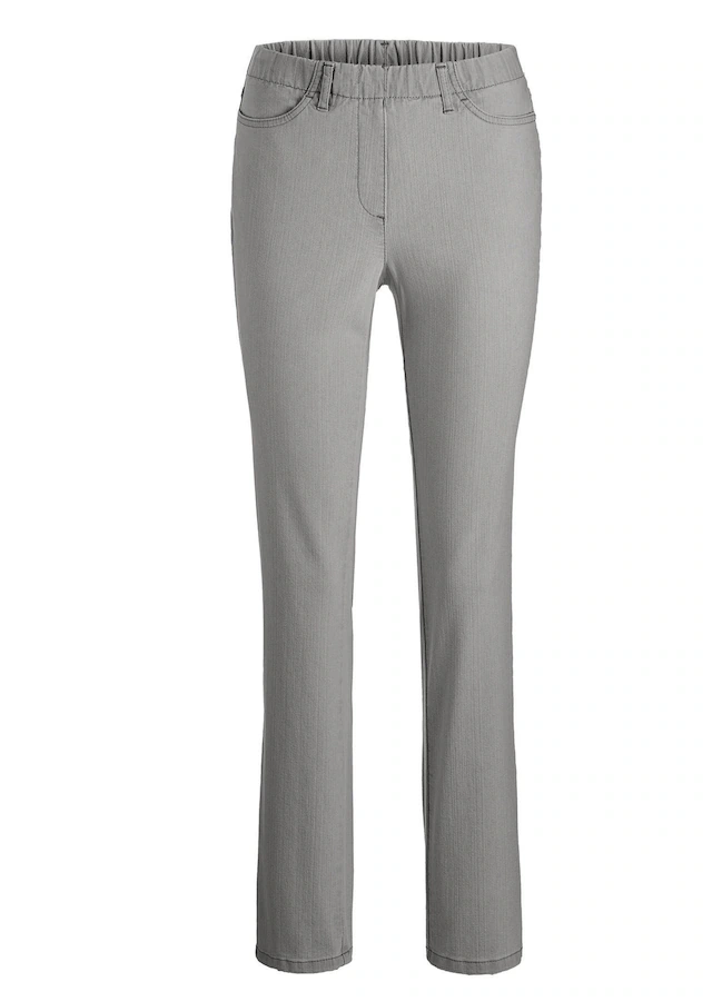 GOLDNER Regular-fit-Jeans »Klassische Jeansschlupfhose LOUISA« Dehnbar in jede Richtung