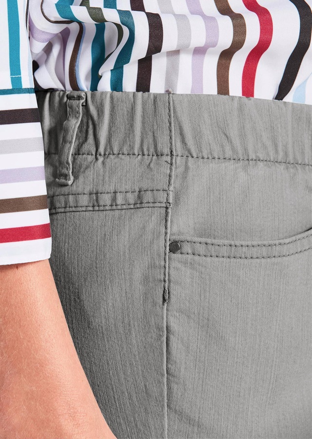 GOLDNER Regular-fit-Jeans »Kurzgröße Klassische Jeansschlupfhose LOUISA« Dehnbar in jede Richtung