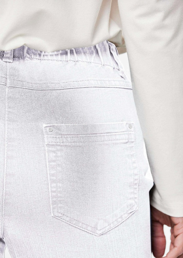 GOLDNER Regular-fit-Jeans »Kurzgröße Klassische Jeansschlupfhose LOUISA« Dehnbar in jede Richtung