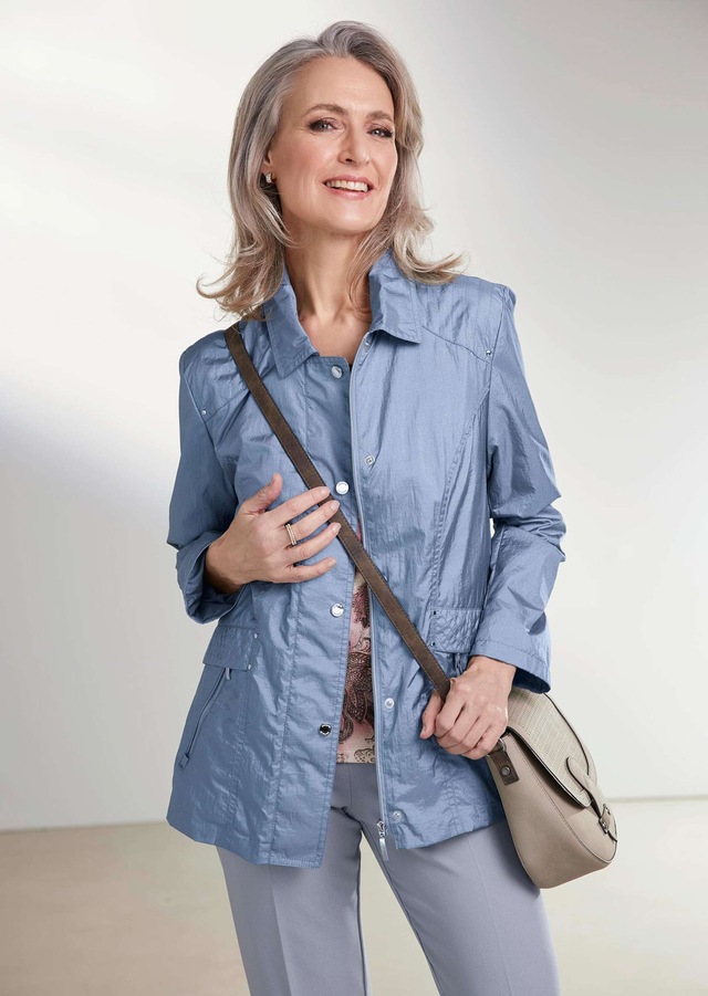 GOLDNER Kurzjacke »Kurzgröße Freizeitjacke mit Steppdetails« Ohne