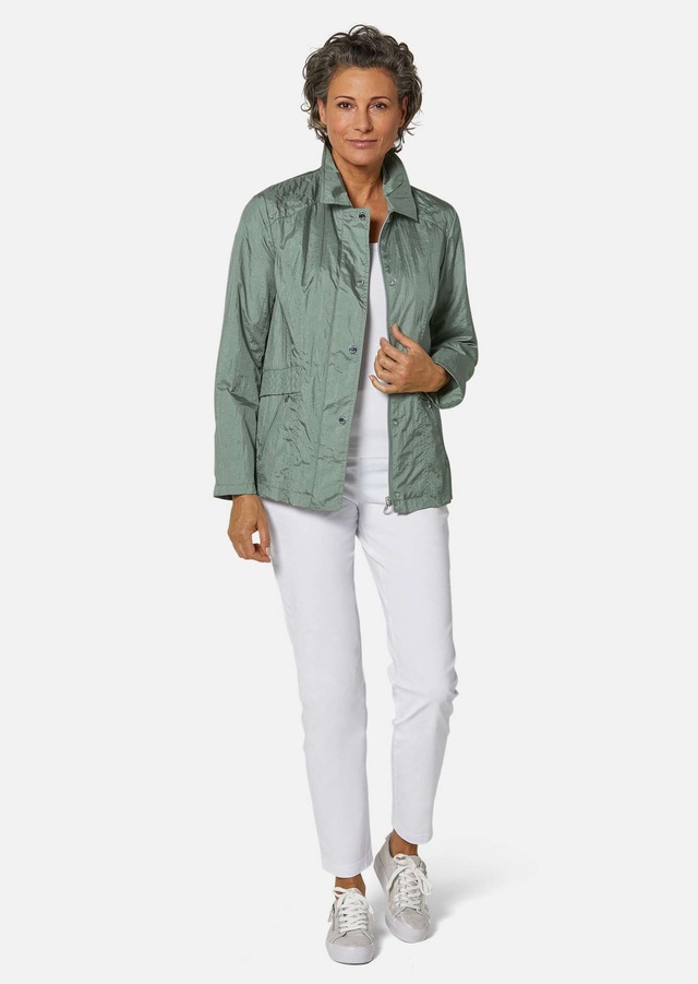 GOLDNER Kurzjacke »Kurzgröße Freizeitjacke mit Steppdetails« Ohne