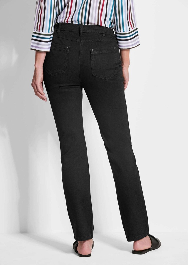 GOLDNER Regular-fit-Jeans »Kurzgröße Denimhose mit Stretchkomfort« Ohne