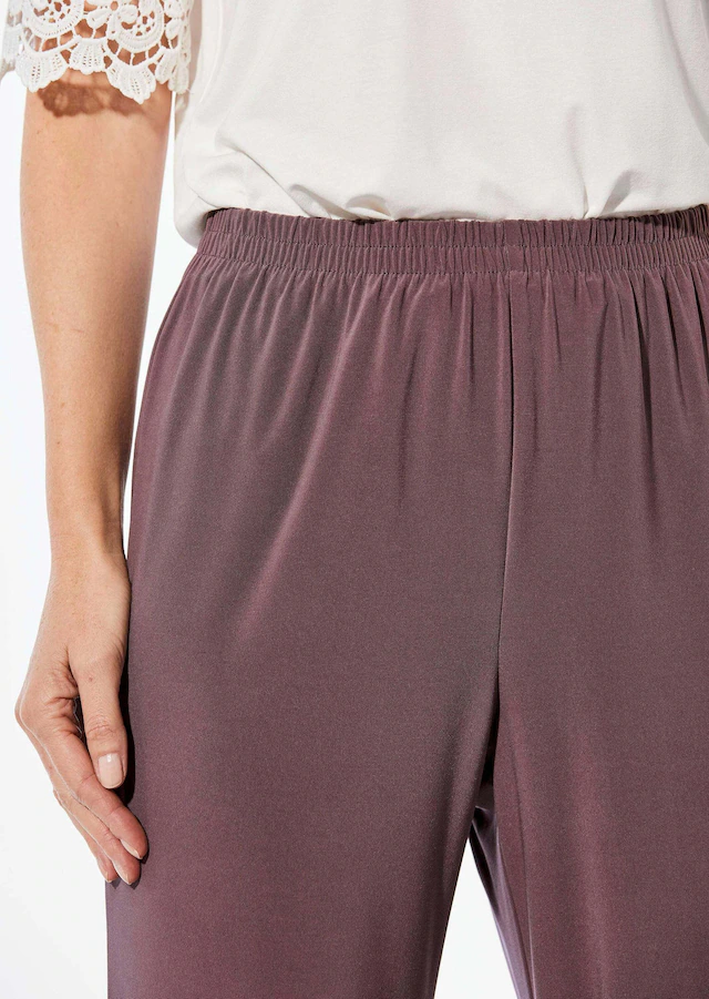 GOLDNER Schlupfhose »Kurzgröße Slinky-Hose mit weitem Bein« Kein Bügeln nötig