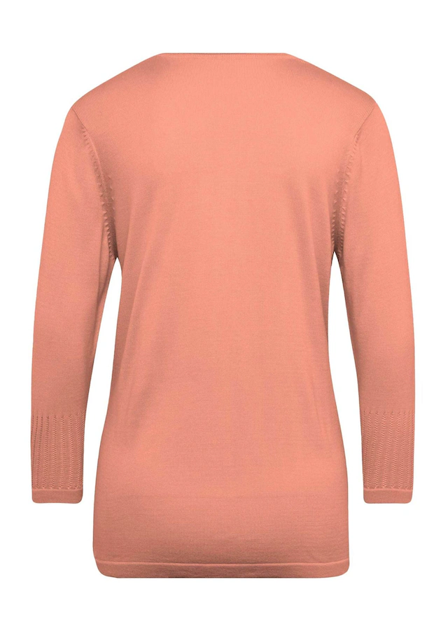 GOLDNER 3/4 Arm-Pullover »Gepflegter Ajour-Pullover mit femininen Durchbrüchen« Ohne