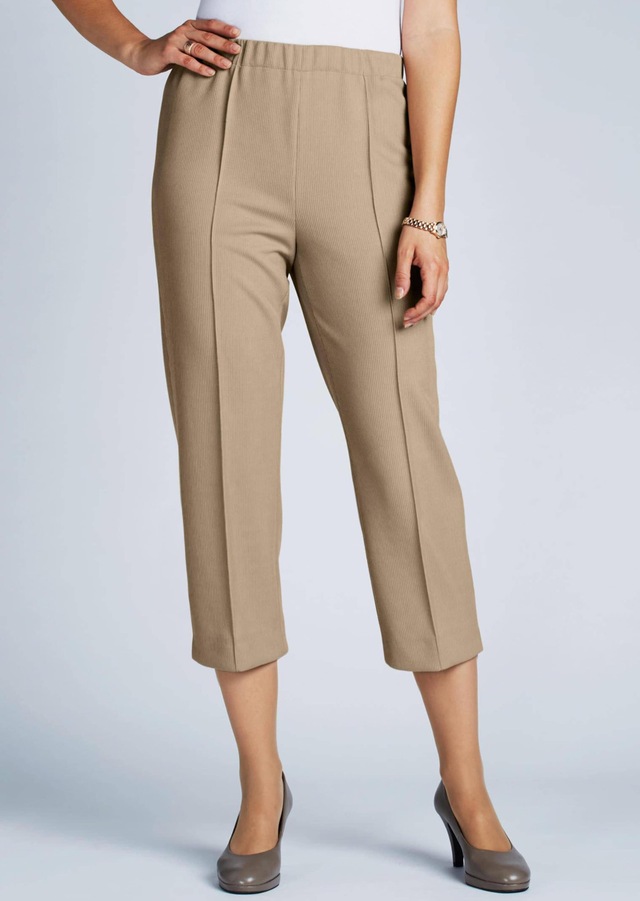GOLDNER Caprihose »Kurzgröße Sportive 7/8-Hose mit Biesen« Ohne
